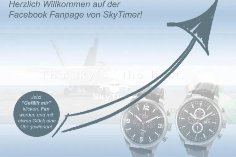 Bild: SkyTimer mit Fanaktion auf Facebook