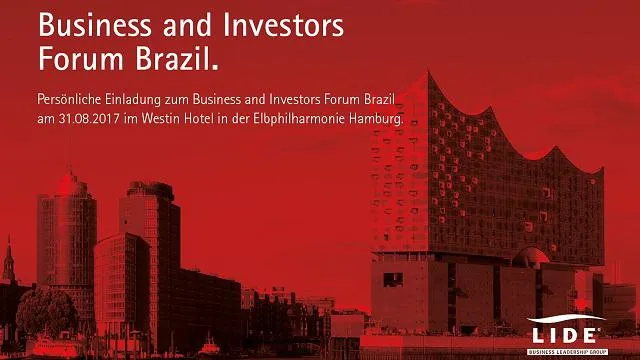 Bild: LIDE Deutschland lädt renommierte Unternehmen zur Veranstaltung in der Elbphilharmonie in Hamburg ein