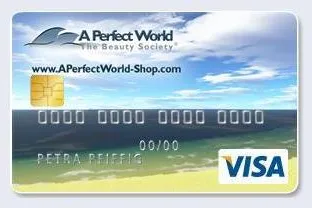 Bild: APerfectWorld-Shop.com gibt gemeinsam mit der Postbank, dem deutschen Marktführer im Bankgeschäft, für Kunden in Deutschland eine neue VISA-Karte heraus