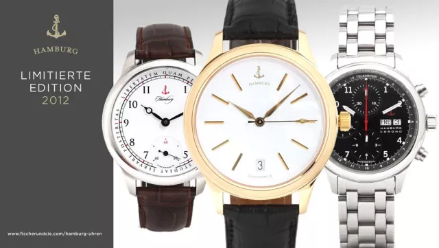 Maßuhrenmanufaktur Fischer&Cie. präsentiert limitierte Hamburg Edition 2012 Bild: Maßuhrenmanufaktur Fischer&Cie. präsentiert limitierte Hamburg Edition 2012