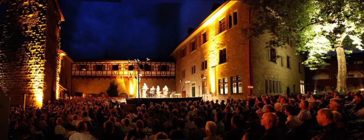 Konzert im Innenhof der Kyburg