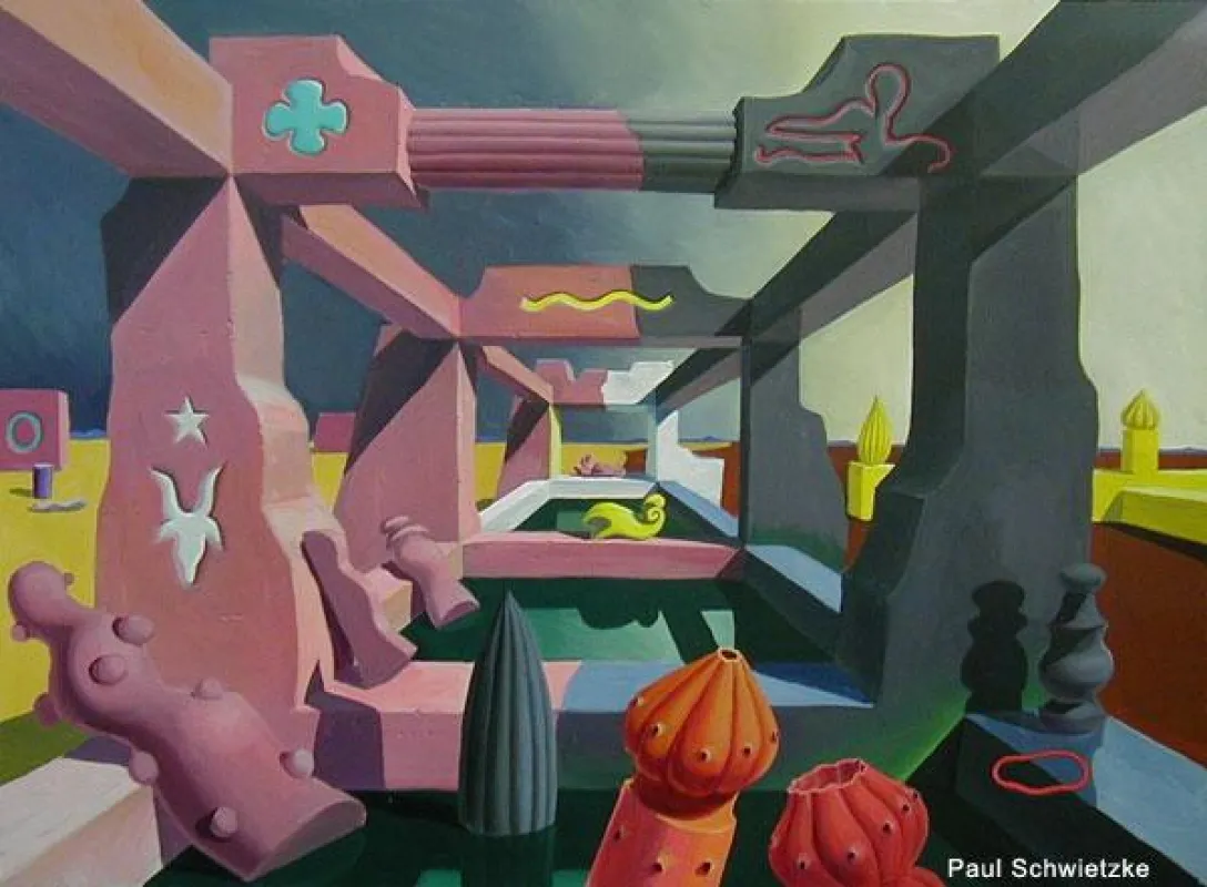 Neuer Surrealismus in Krefeld. Bild: Paul Schwietzke