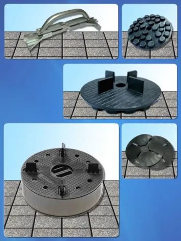 Stelzlager und Plattenlager von SANPRO® - Made in Germany Bild: Stelzlager und Plattenlager von SANPRO® - Made in Germany