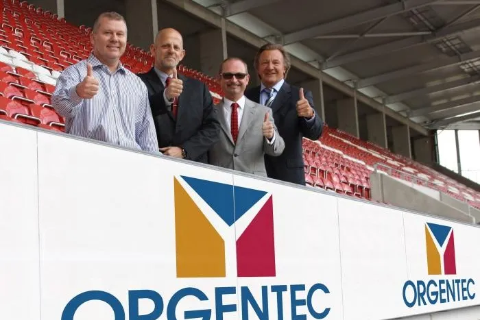 Auch die Coface Arena bekommt eine ORGENTEC-Tribüne Bild: Auch die Coface Arena bekommt eine ORGENTEC-Tribüne