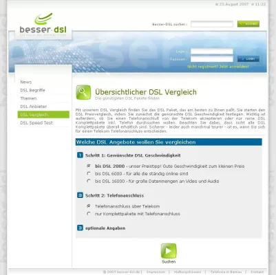 Bild: Noch besser DSL vergleichen
