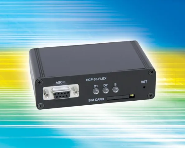 Bild: HCP65-FLEX – Die neueste Generation der GPRS/GSM class 12 Terminals