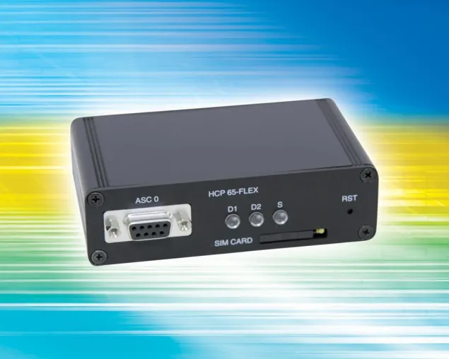 Bild: HCP65-FLEX – Die neueste Generation der GPRS/GSM class 12 Terminals