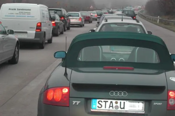 Bild: Viel Verkehr auf Deutschlands Autobahnen