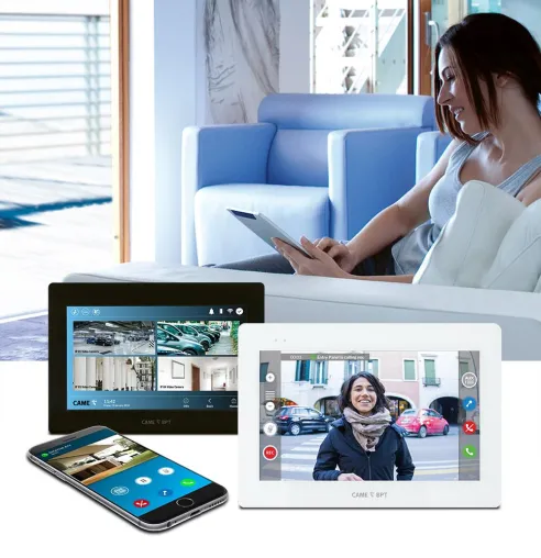 Bild: Video-Innensprechstelle mit Touchscreen, Wifi und Smartphone App