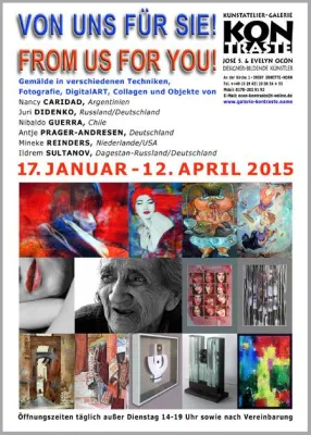Bild: Ausstellung VON UNS FÜR SIE! FROM US FOR YOU!