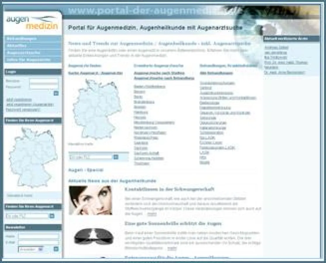 Portal der Augenmedizin