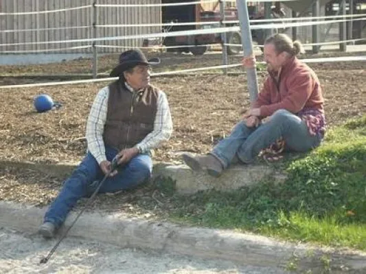 Bild: Pferdetraining mit indianischer Gelassenheit - Warren Bell in Deutschland