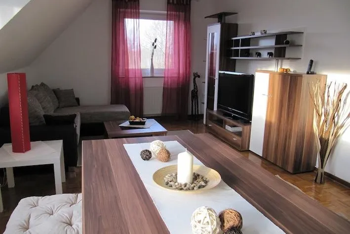 Bild: Moderne Ferienwohnung im Münsterland heißt Gäste willkommen