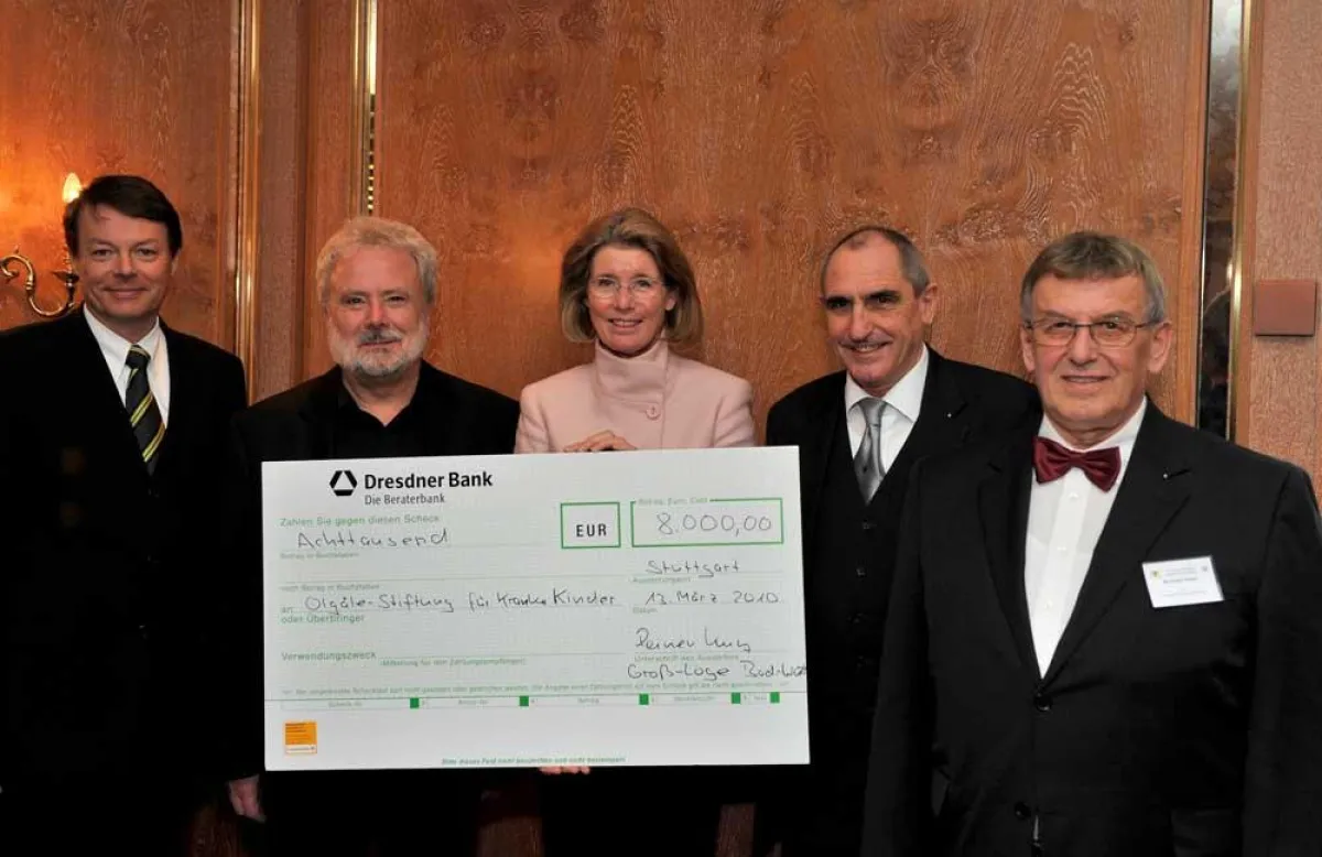 Ministerialdirektor Tappeser, Bürgermeister Murawski, Frau Dr. Schuster. Landesvorsitzender Herr Reiner Kurz und Stellevertreter Bernhard Huber