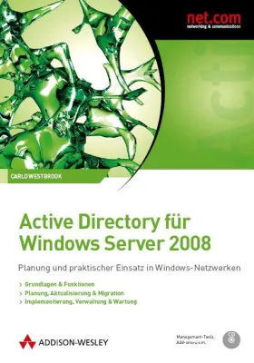 Aktuelle Bucherscheinung zu Active Directory für Windows Server 2008 Bild: Aktuelle Bucherscheinung zu Active Directory für Windows Server 2008