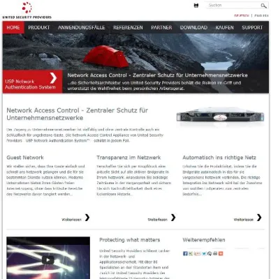 Bild: Network Access Control von United Security Providers