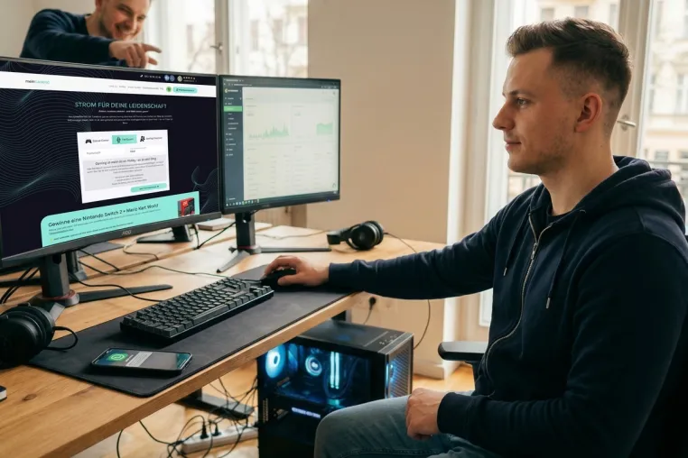 Strompreise auf Achterbahnfahrt – meinGAMING Strom bleibt auf Kurs für Gamer und Vielverbraucher Bild: Strompreise auf Achterbahnfahrt – meinGAMING Strom bleibt auf Kurs für Gamer und Vielverbraucher