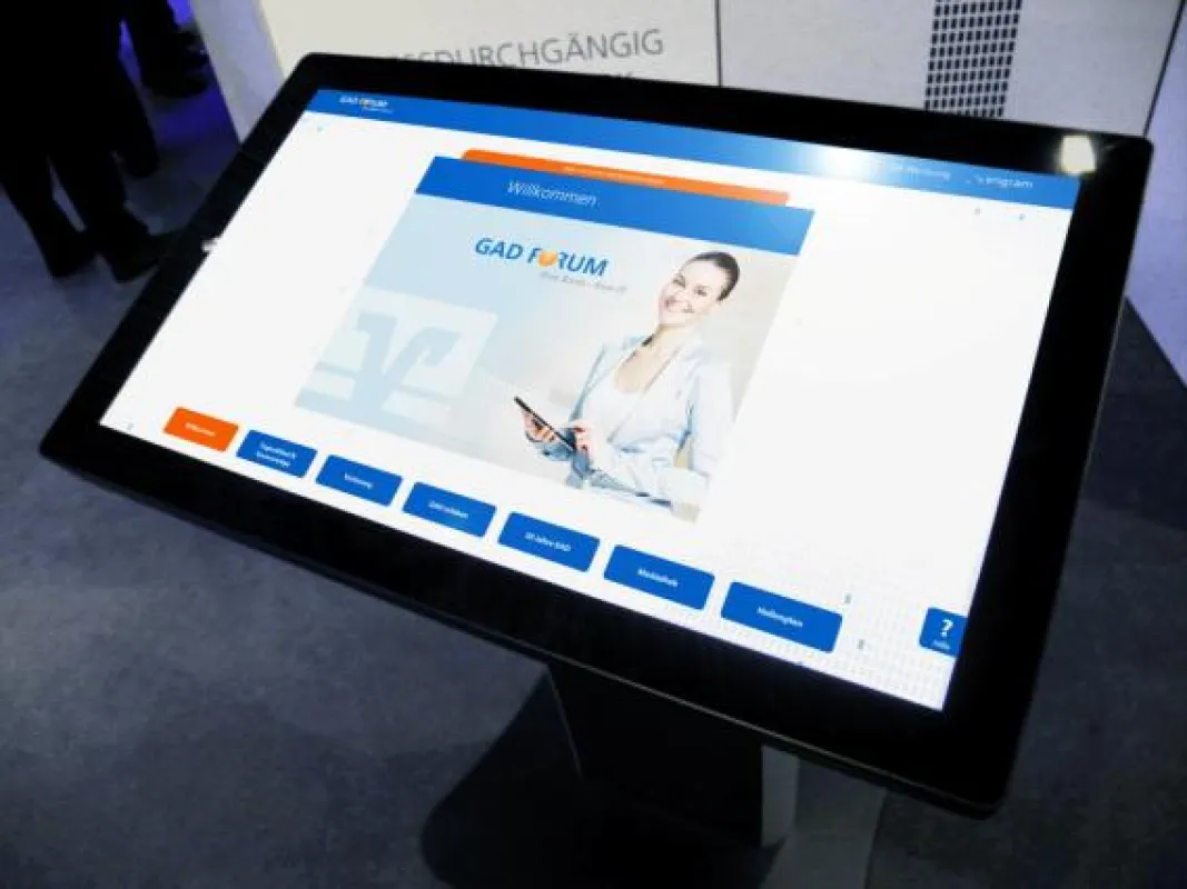 Ansicht des Messesystems von engram auf dem GAD FORUM 2013