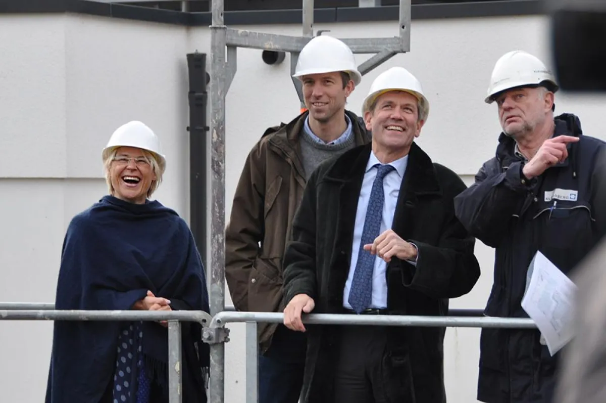 Mit dem Baufortschritt des Erweiterungsbaus des UKSH in Kiel liegt KLEUSBERG absolut im Zeitplan.