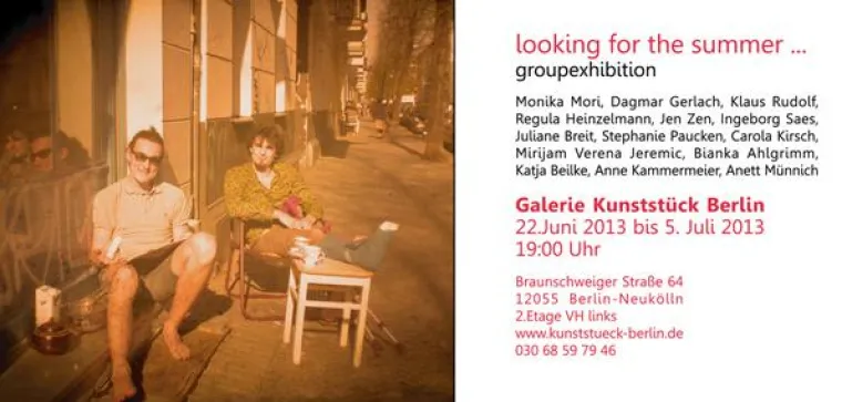 Bild: group exhibition - Looking for the summer ...