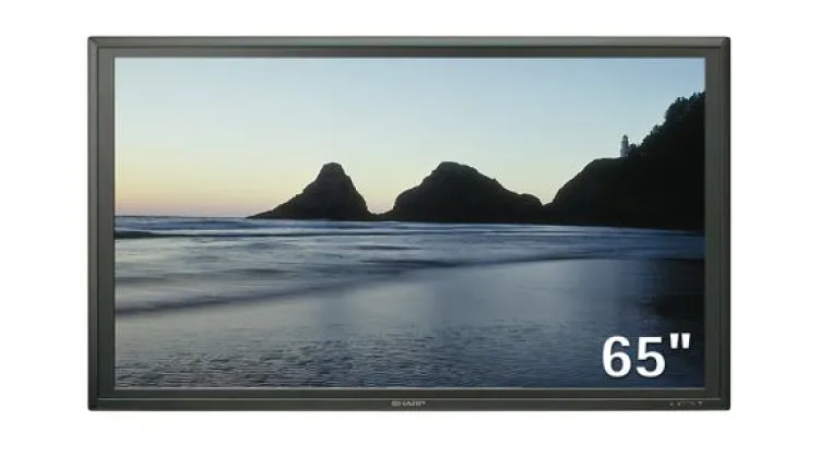 Bild: Neu im ict Mietpark: Sharp PN-655E - Professioneller 65 Zoll LCD Monitor mit Full-HD-Auflösung