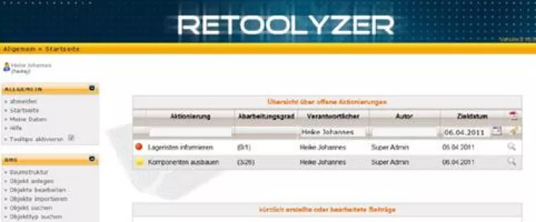 Bild: Neues Retoolyzer-Modul berechnet benötigte Lagerfläche bei Retooling-Projekten