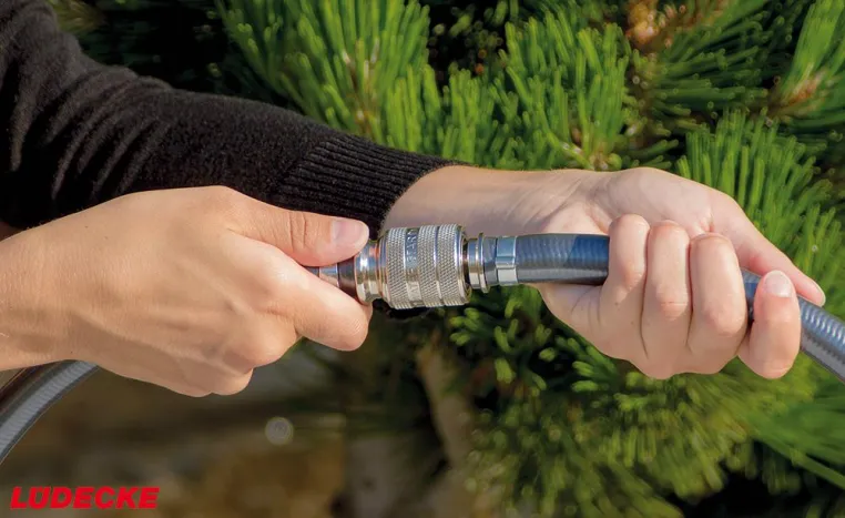 Bild: WaterProfi Kupplungssystem jetzt auch in Edelstahl und DN 16