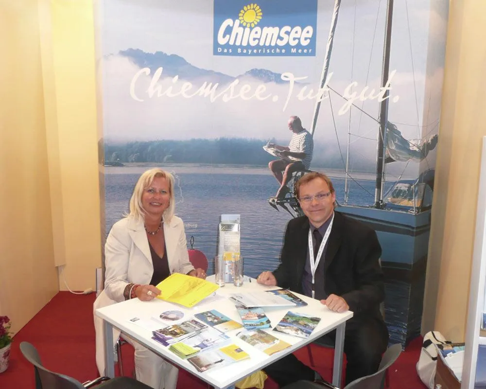 Vertreter von Chiemsee und Priener Tourismus in Rostock