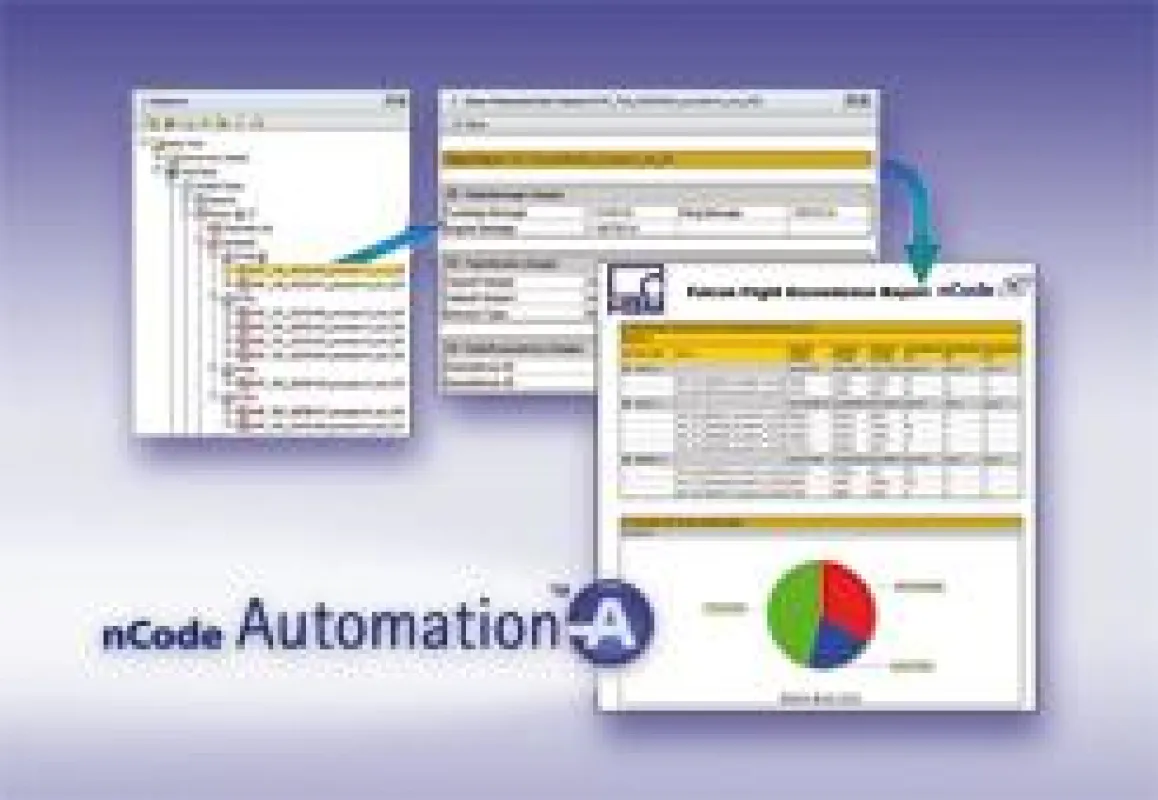 nCode Automation, eine webbasierte Benutzeroberfläche für die Zusammenarbeit im Team zum Austausch von Testdaten und zugehörigen Informationen.