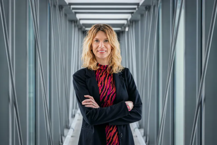 Bild: Tabea Rauscher leitet die Kommunikation am Max Delbrück Center