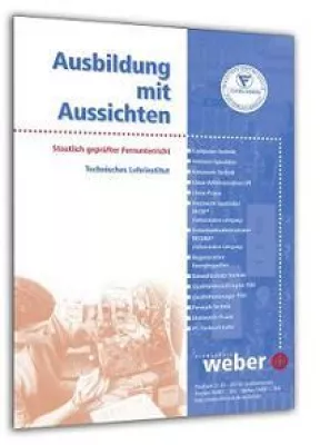 Bild: Fernschule Weber stellt neuen Studienführer vor - Technisches Lehrinstitut bietet "Ausbildung mit Aussichten"