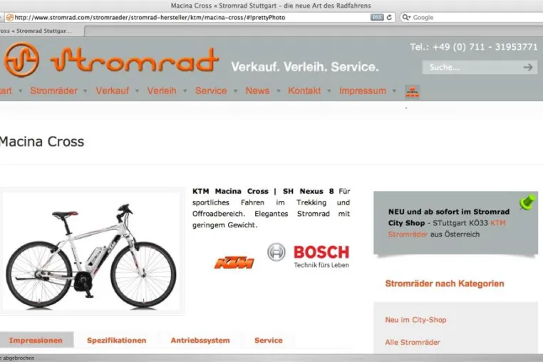 Frühjahrsbestseller bei Stromrad Bild: Frühjahrsbestseller bei Stromrad