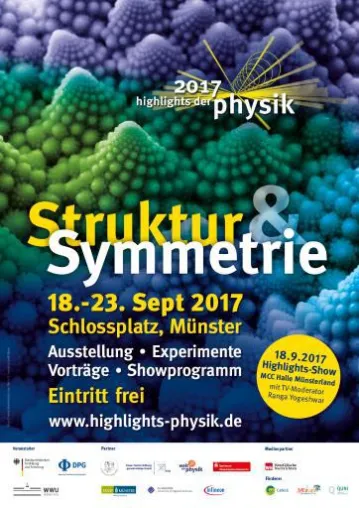 Große Wissenschaftsshow in Münster (Gemeinsame Pressemitteilung der DPG und der WWU Münster) Bild: Große Wissenschaftsshow in Münster (Gemeinsame Pressemitteilung der DPG und der WWU Münster)