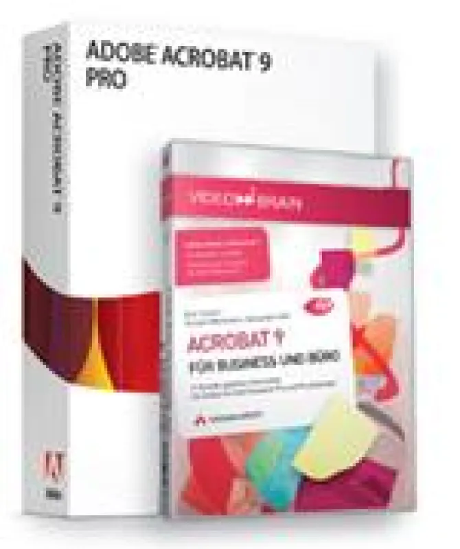 Adobe Acrobat 9 für kurze Zeit inkl. gratis Trainings DVD