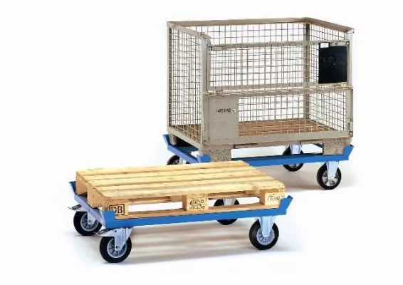 Bild: Paletten-Fahrgestell oder Stapler ... wer gewinnt?