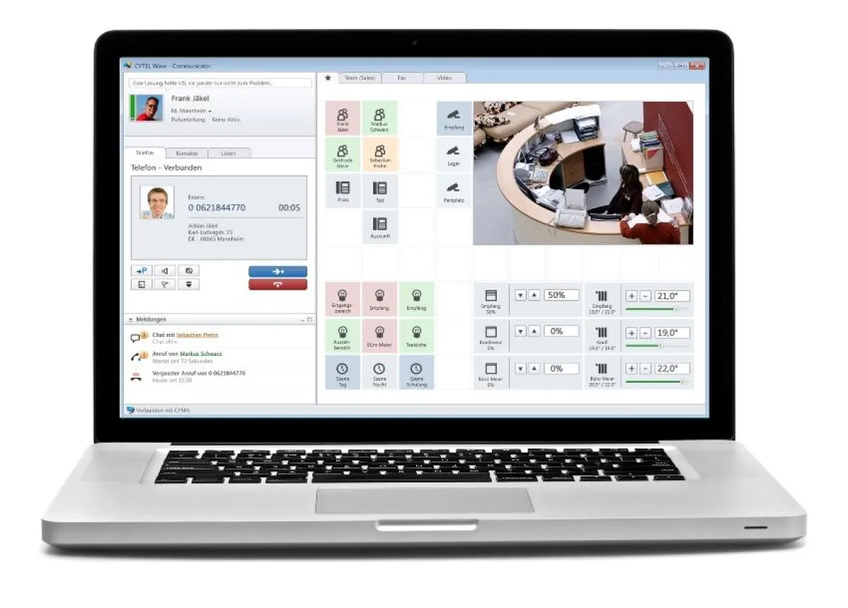 CYTEL.Wave - die IP-Telefonanlage für die komplette Gebäudesteuerung
