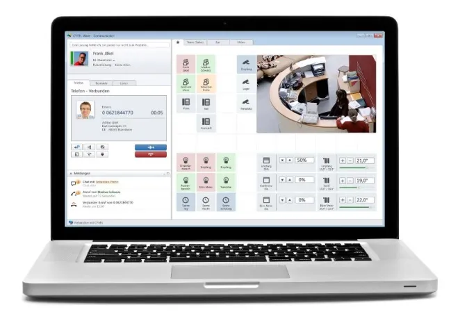 Bild: CeBIT 2012: CYTEL bringt erste IP-Telefonanlage auf den Markt, die komplette Gebäudesteuerung übernimmt
