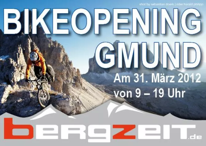 Bike-Opening bei Bergzeit in Gmund/Tegernsee Bild: Bike-Opening bei Bergzeit in Gmund/Tegernsee