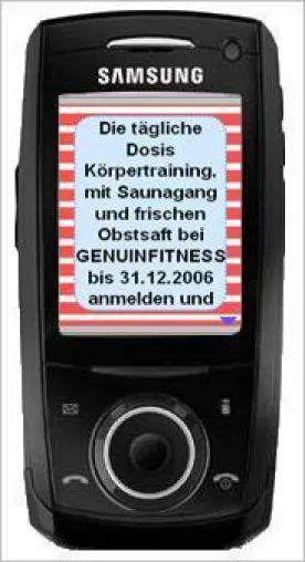 Gesonderte Form einer Pull-Kampagne im Mobile Marketing Bild: Gesonderte Form einer Pull-Kampagne im Mobile Marketing