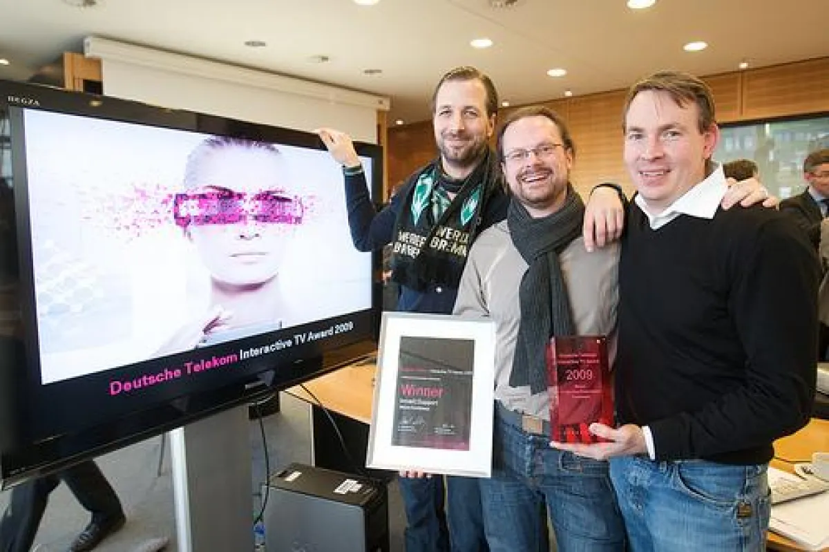 V.l.n.r.: Björn Matthias, Jan Rottkamp & Wido Groell (broad|Support GmbH)