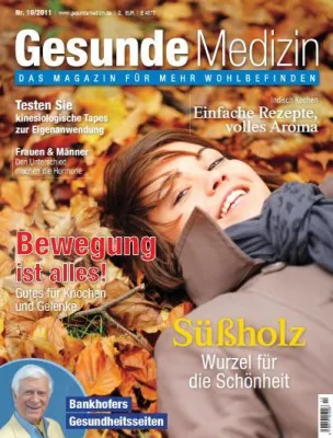 Bild: Bewegung ist alles! Knochen und Gelenke als Schwerpunkt-Thema in der Oktober-Ausgabe von Gesunde Medizin