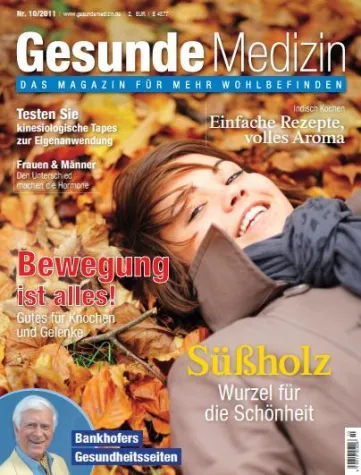 Bild: Bewegung ist alles! Knochen und Gelenke als Schwerpunkt-Thema in der Oktober-Ausgabe von Gesunde Medizin