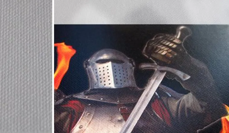 Bild: Drucken mit 3D-Strukturlacken