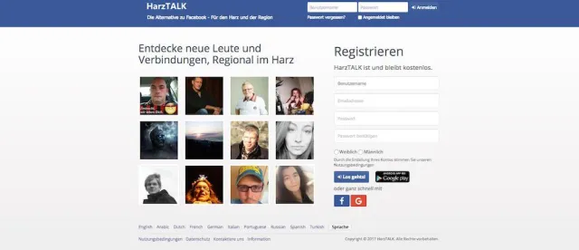 Bild: Facebook Alternative für die Region Harz ist gestartet!
