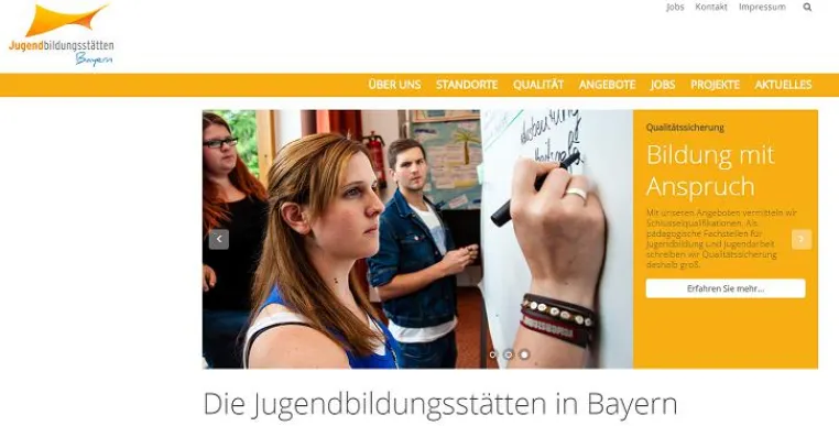 Bild: Jugendbildungsstätten Bayern intensivieren ihre Zusammenarbeit - mit neuer Homepage