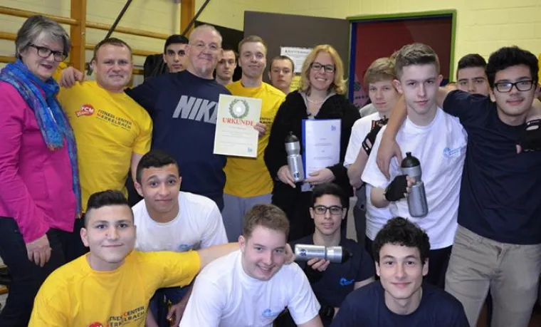 Bild: Dankeschön. Spenden für das IB-Kraftsporttraining in Bad Kreuznach und Bad Sobernheim