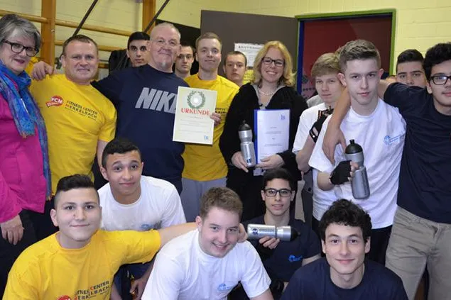 Bild: Dankeschön. Spenden für das IB-Kraftsporttraining in Bad Kreuznach und Bad Sobernheim