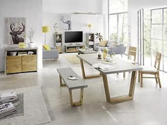 Bild: Beton trifft Massivholz