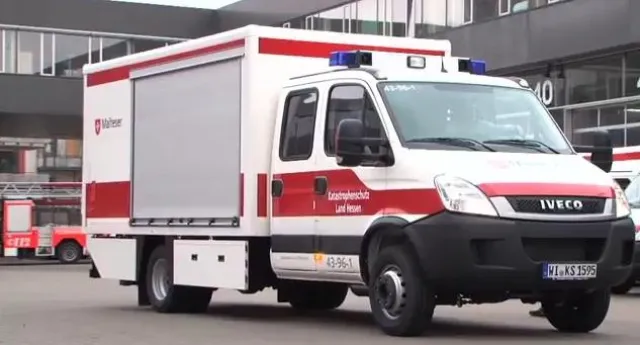 Übergabe von mehr als 60 Katastrophenschutzfahrzeugen an die hessische Landesregierung Bild: Übergabe von mehr als 60 Katastrophenschutzfahrzeugen an die hessische Landesregierung