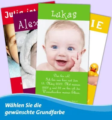 Bild: Baby-cards.de mit großem Online-Angebot nun auch in Deutschland und Österreich